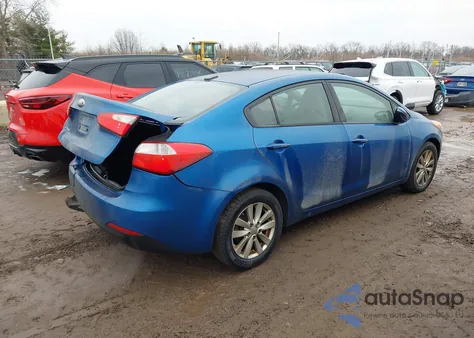 2014 Kia Forte Lx из США, поврежденный, VIN KNAFX4A60E5062022
